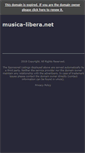 Mobile Screenshot of musica-libera.net